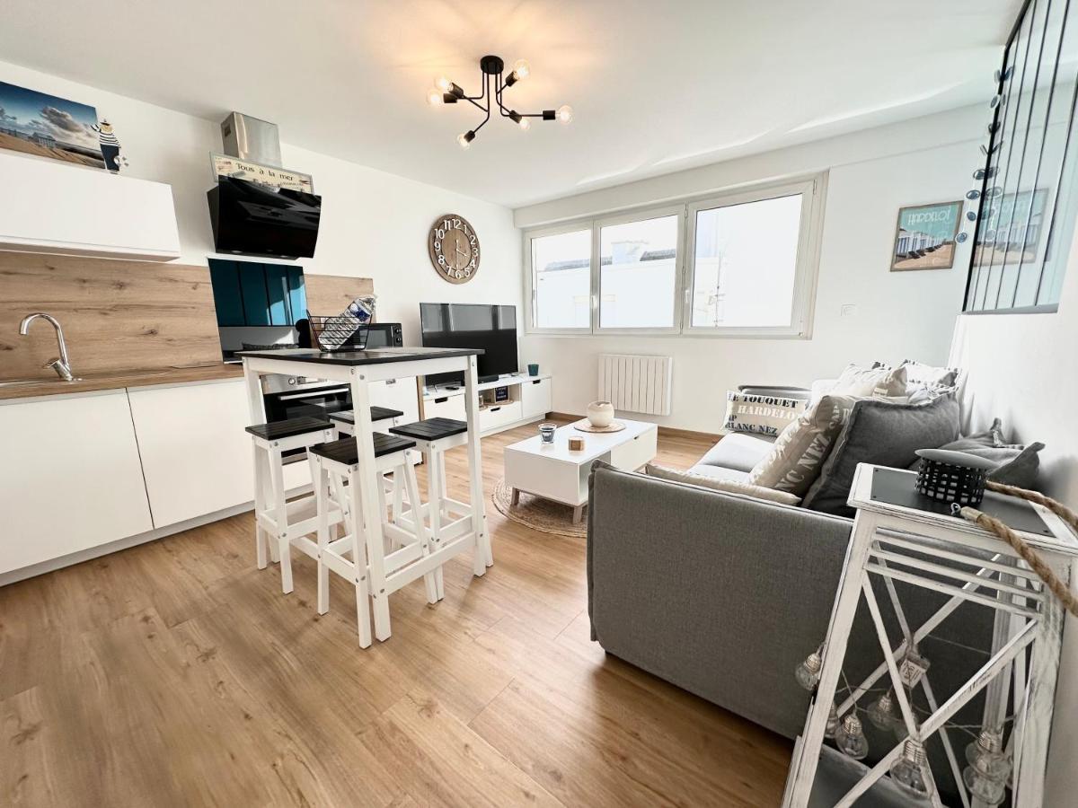 CABINE D’HARDELOT appt moins de 3mn à pied de la plage Neufchâtel-Hardelot Esterno foto