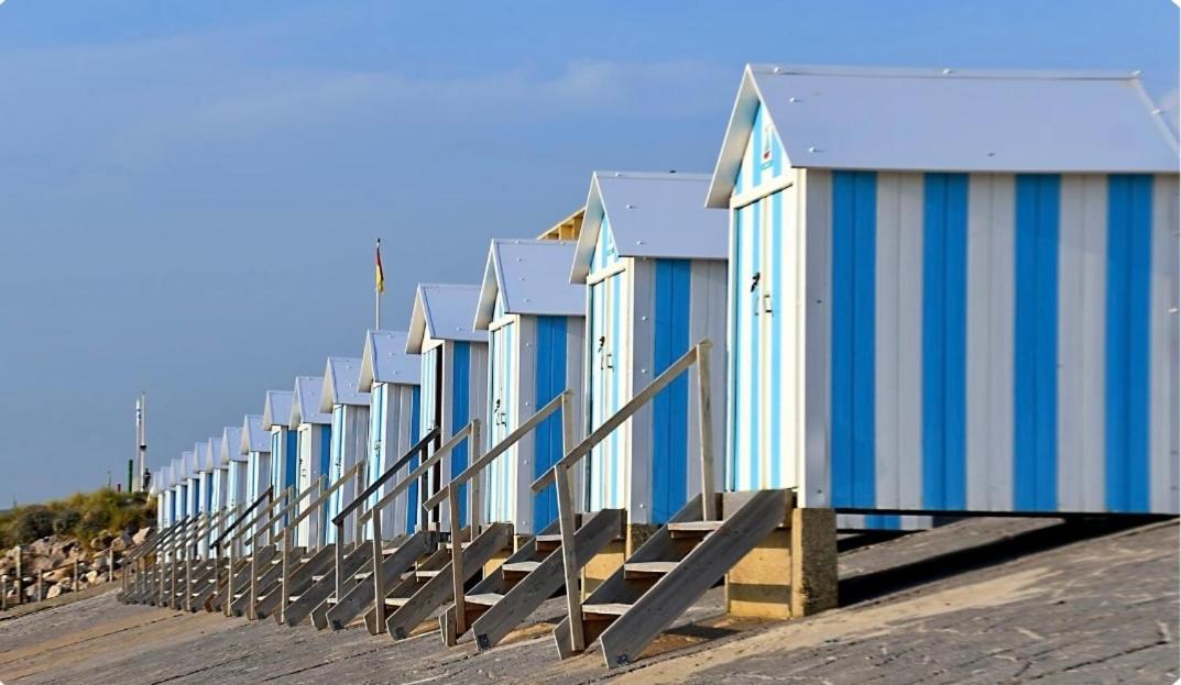 CABINE D’HARDELOT appt moins de 3mn à pied de la plage Neufchâtel-Hardelot Esterno foto